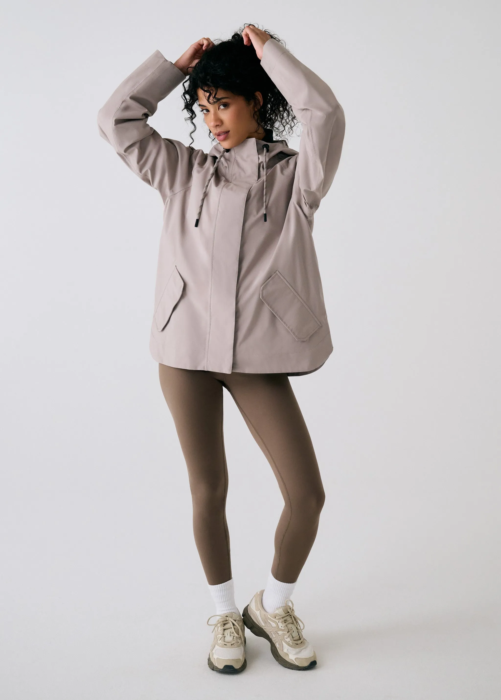 Lachine Oversized Packable Rain Jacket sold by Lole