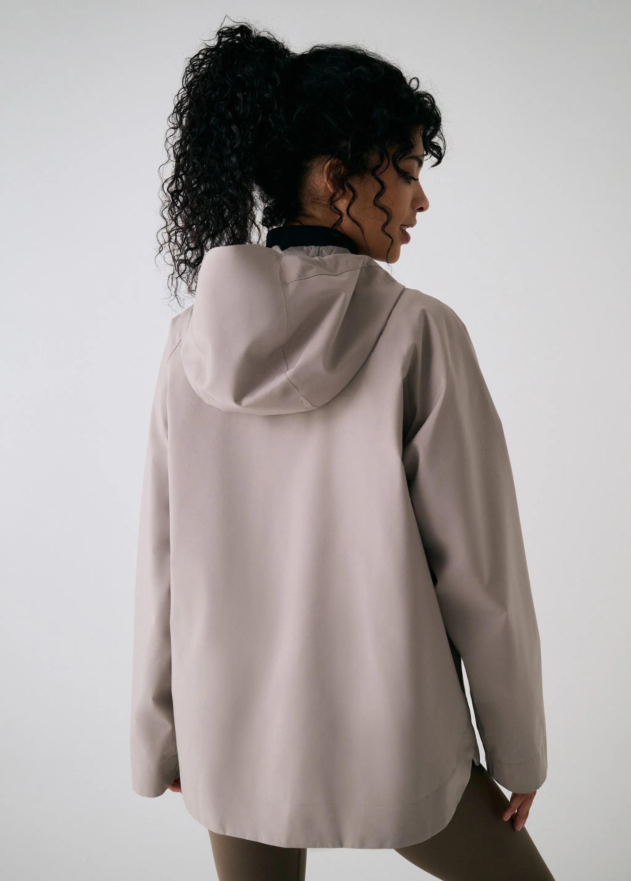 Lachine Oversized Packable Rain Jacket sold by Lole product image thumbnail 4