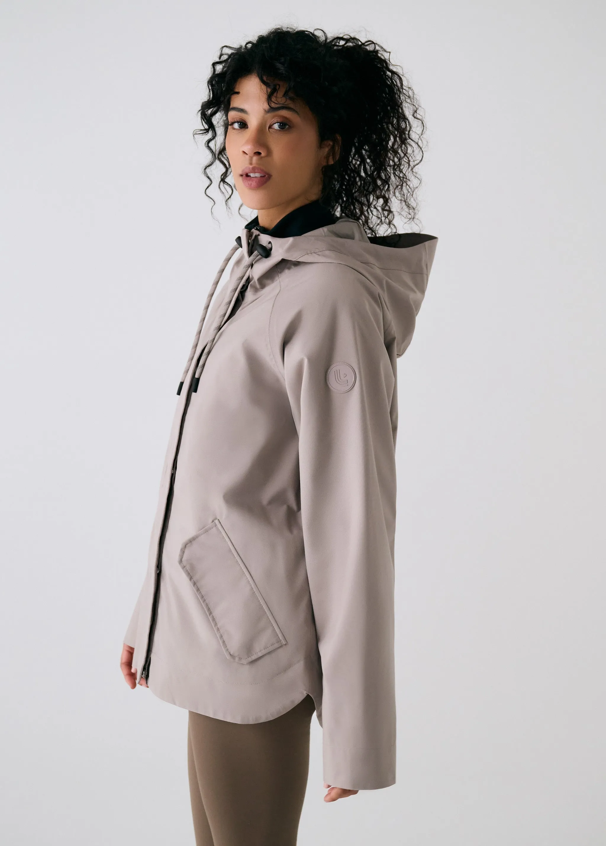 Lachine Oversized Packable Rain Jacket sold by Lole product image thumbnail 2