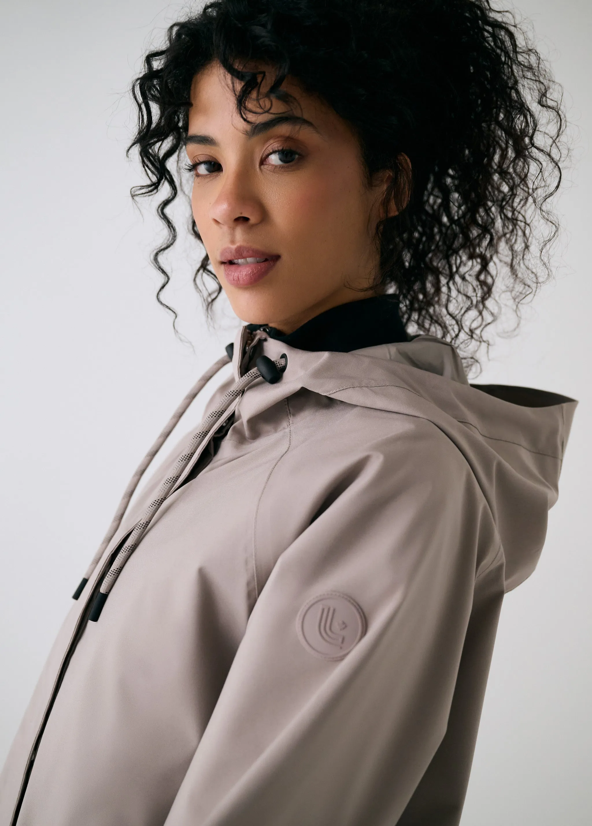 Lachine Oversized Packable Rain Jacket sold by Lole product image thumbnail 3