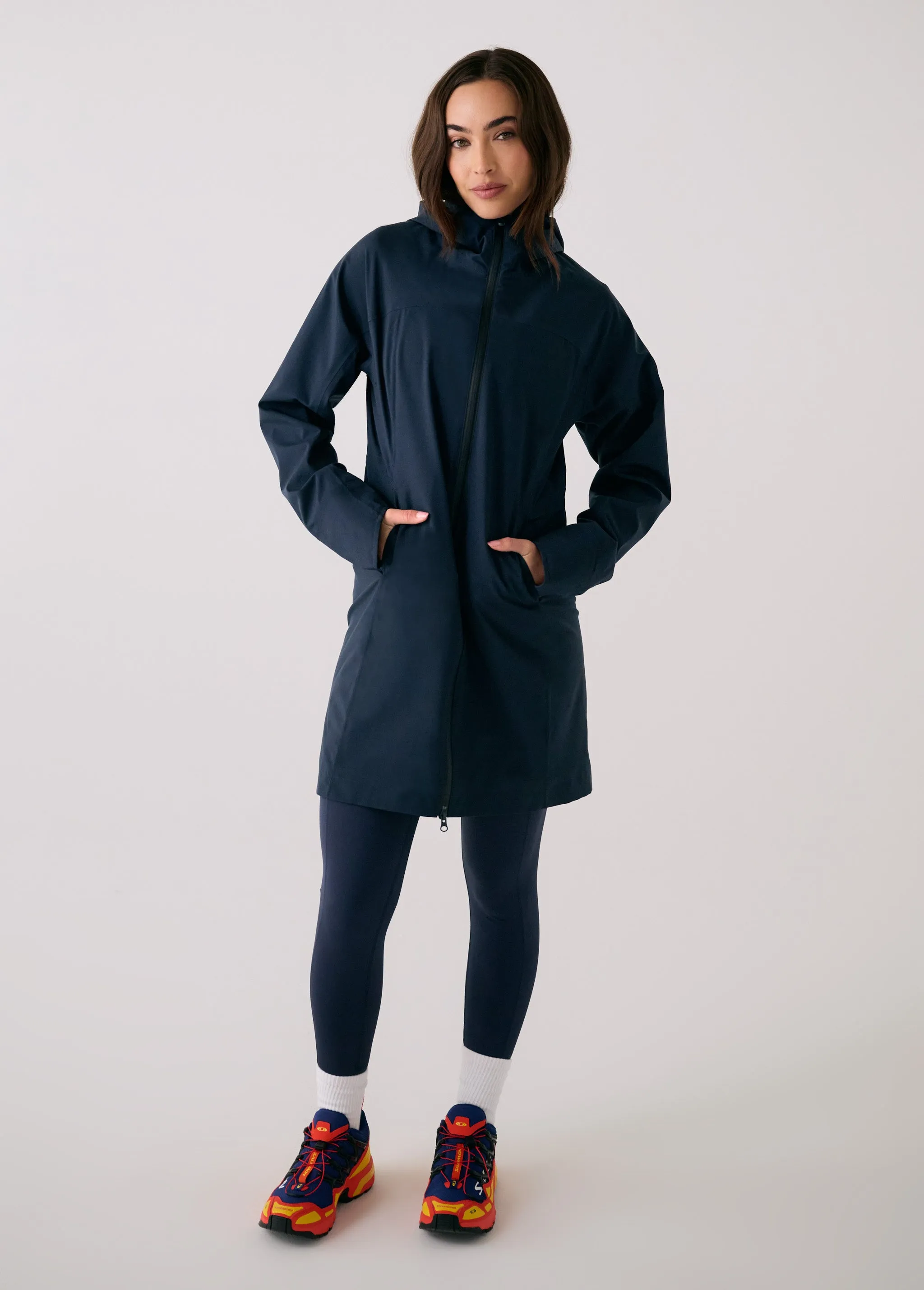 Element Long Rain Jacket sold by Lole