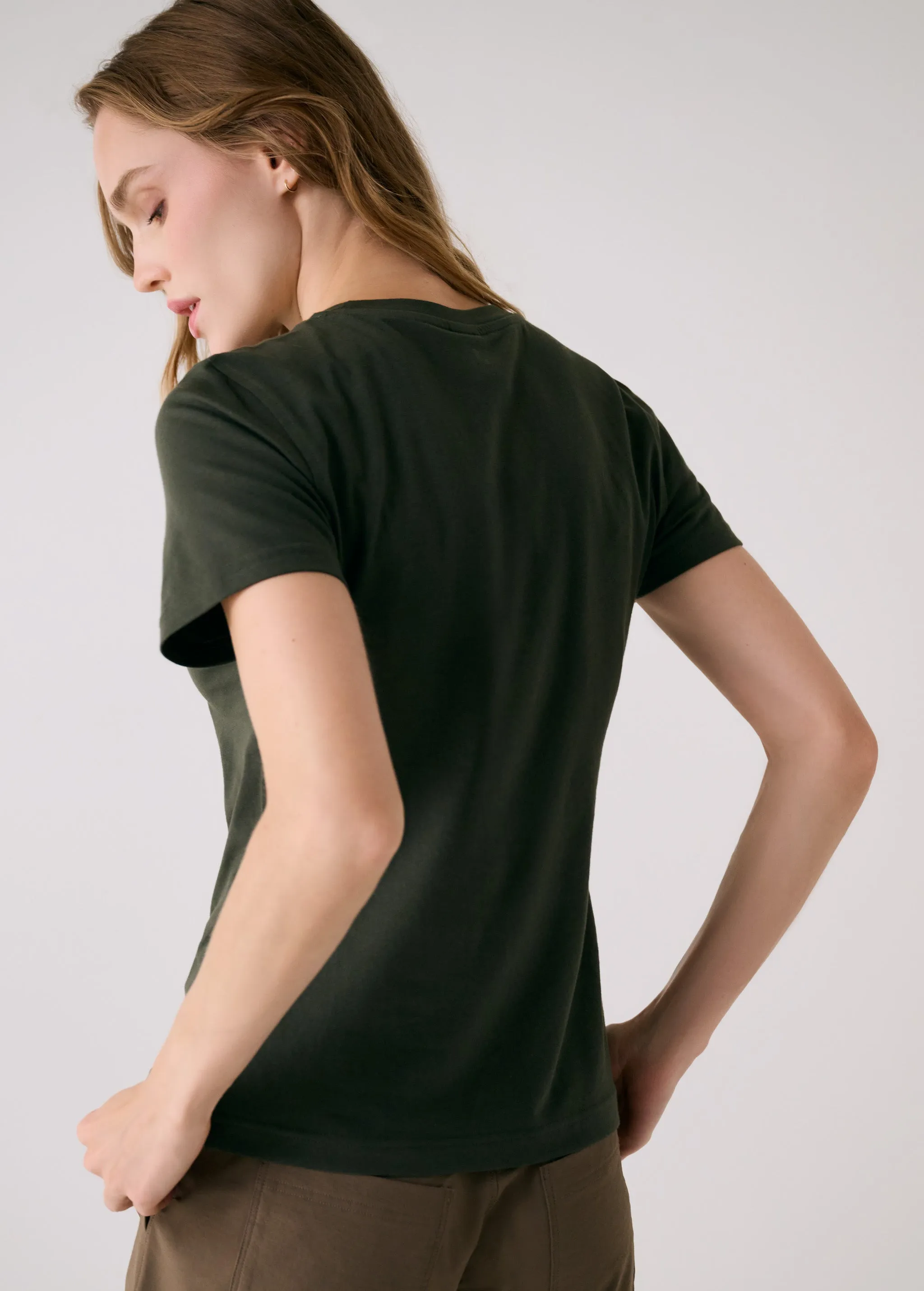 Laurier Logo T-shirt sold by Lole product image thumbnail 4