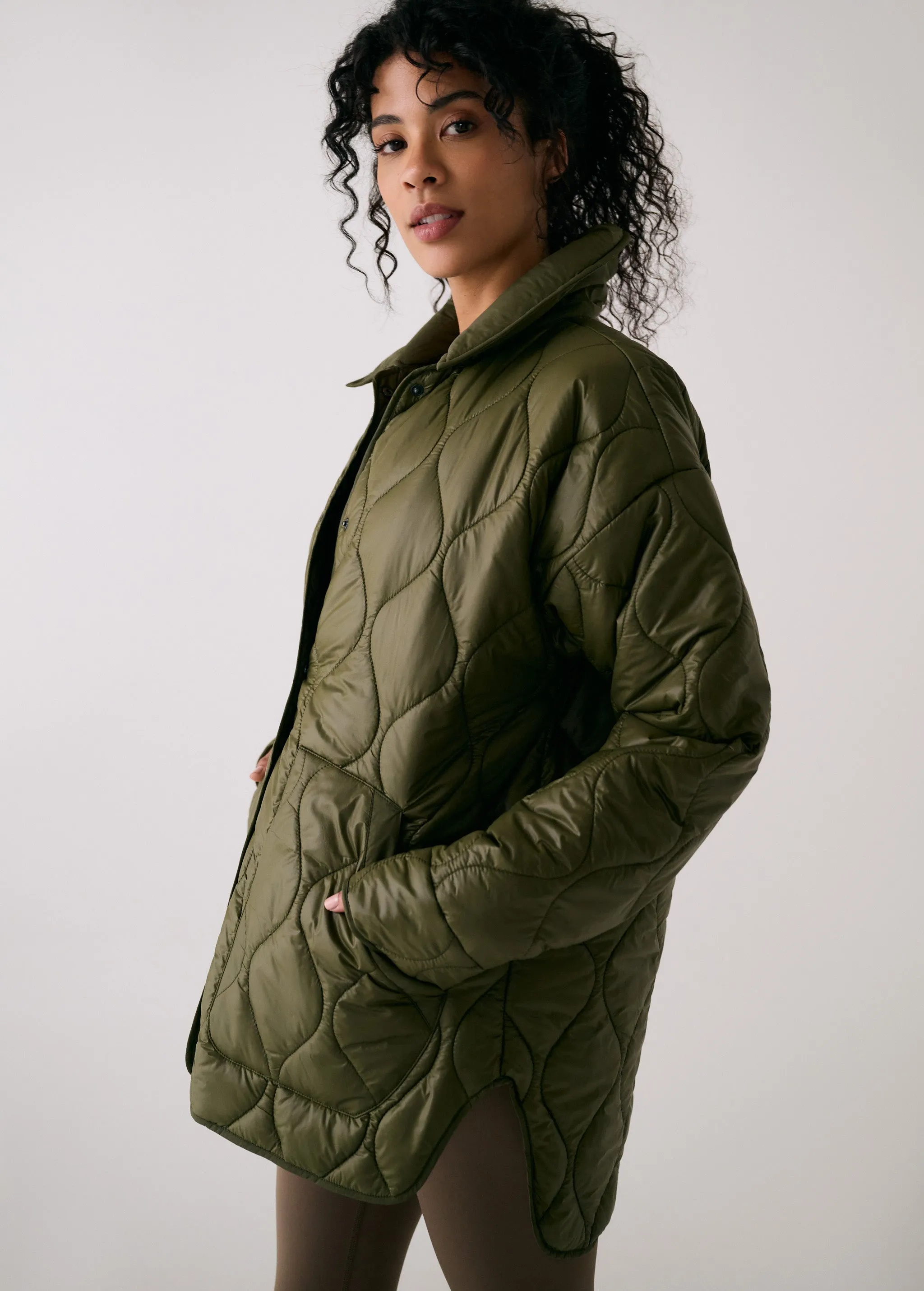 The Shacket Insulated Jacket sold by Lole product image thumbnail 3