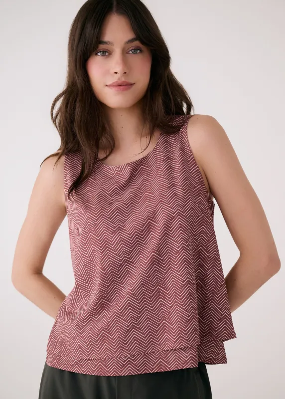 Olivie Layered Tank made by Lole