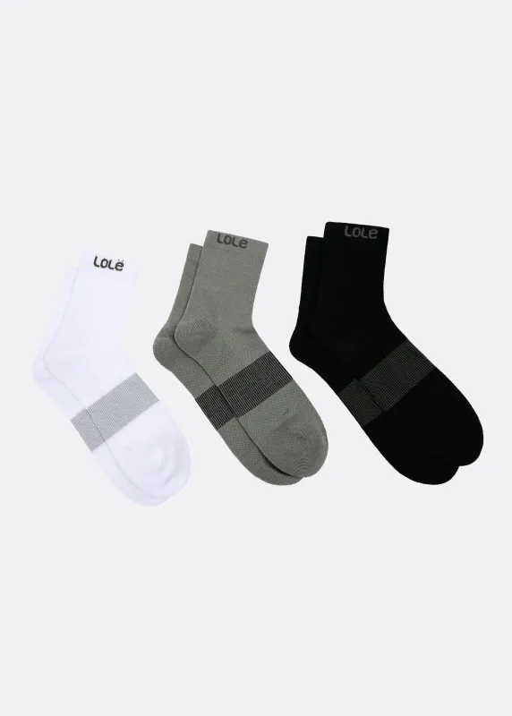 Swift Crew Socks 3-Pack made by Lole