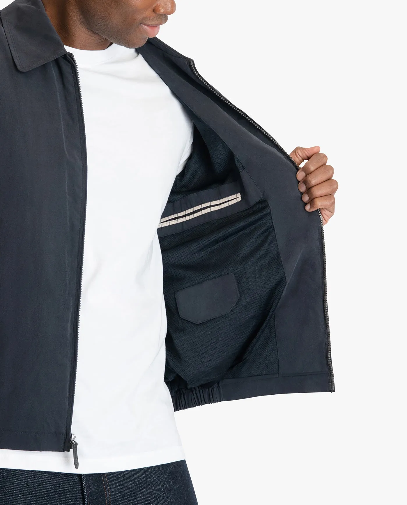 BIG MEN'S AUBURN LIGHT WEIGHT ZIP FRONT GOLF JACKET sold by London Fog product image thumbnail 4