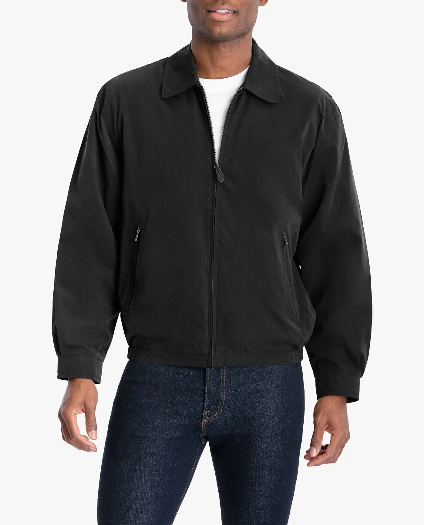 BIG MEN'S AUBURN LIGHT WEIGHT ZIP FRONT GOLF JACKET sold by London Fog product image thumbnail 5
