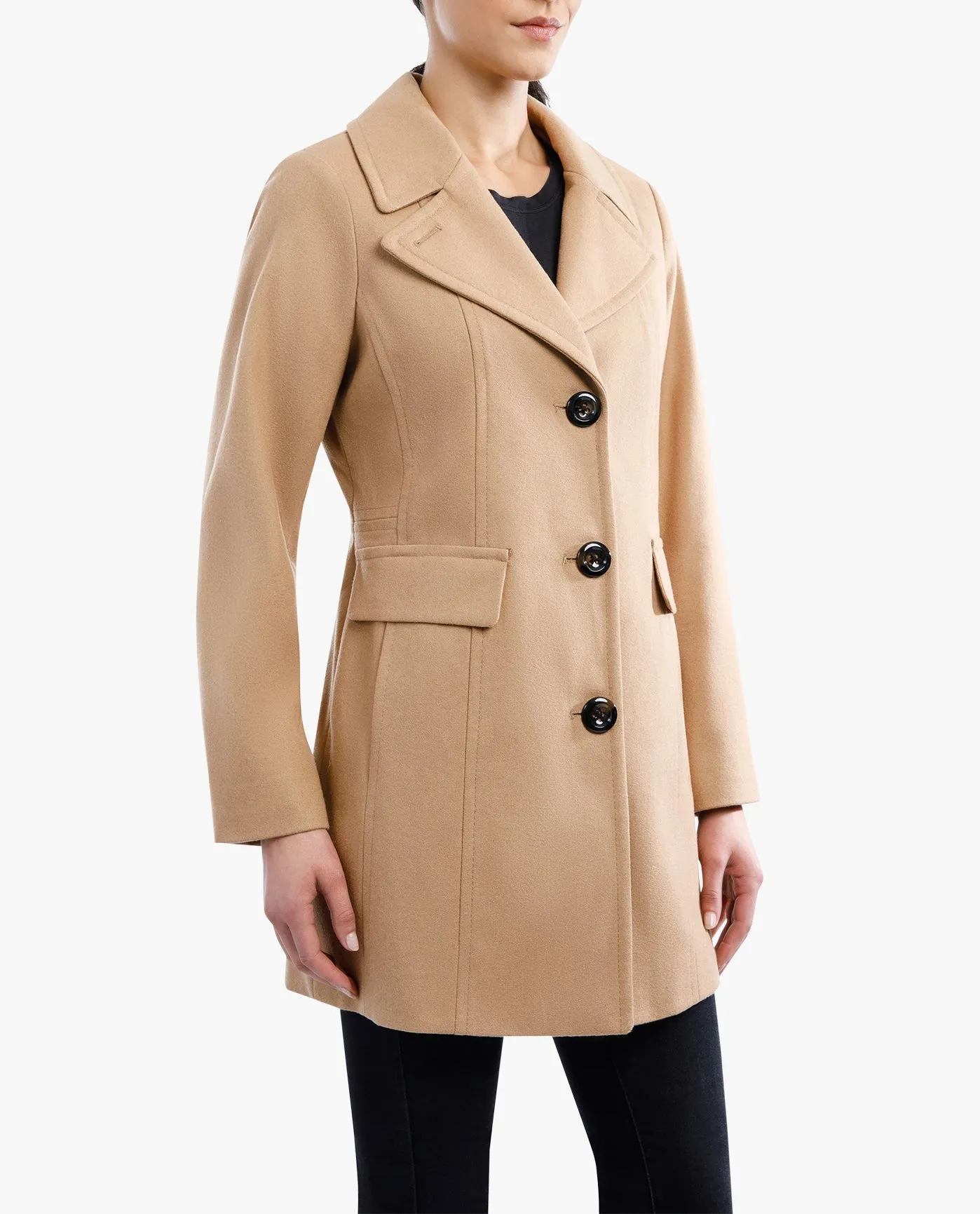 SINGLE BREASTED PEACOAT sold by London Fog product image thumbnail 5
