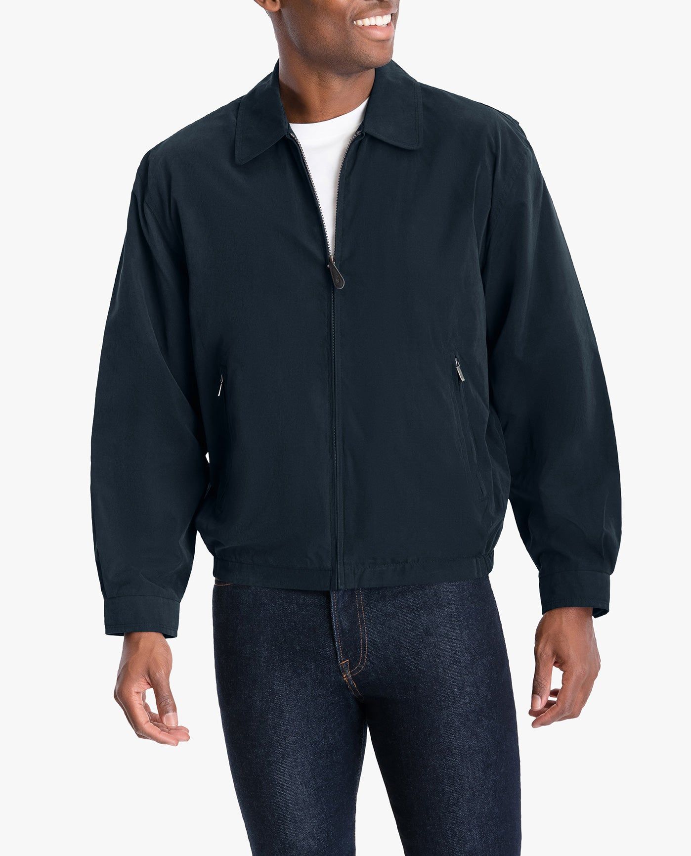 LIGHT WEIGHT ZIP FRONT GOLF JACKET sold by London Fog product image thumbnail 9