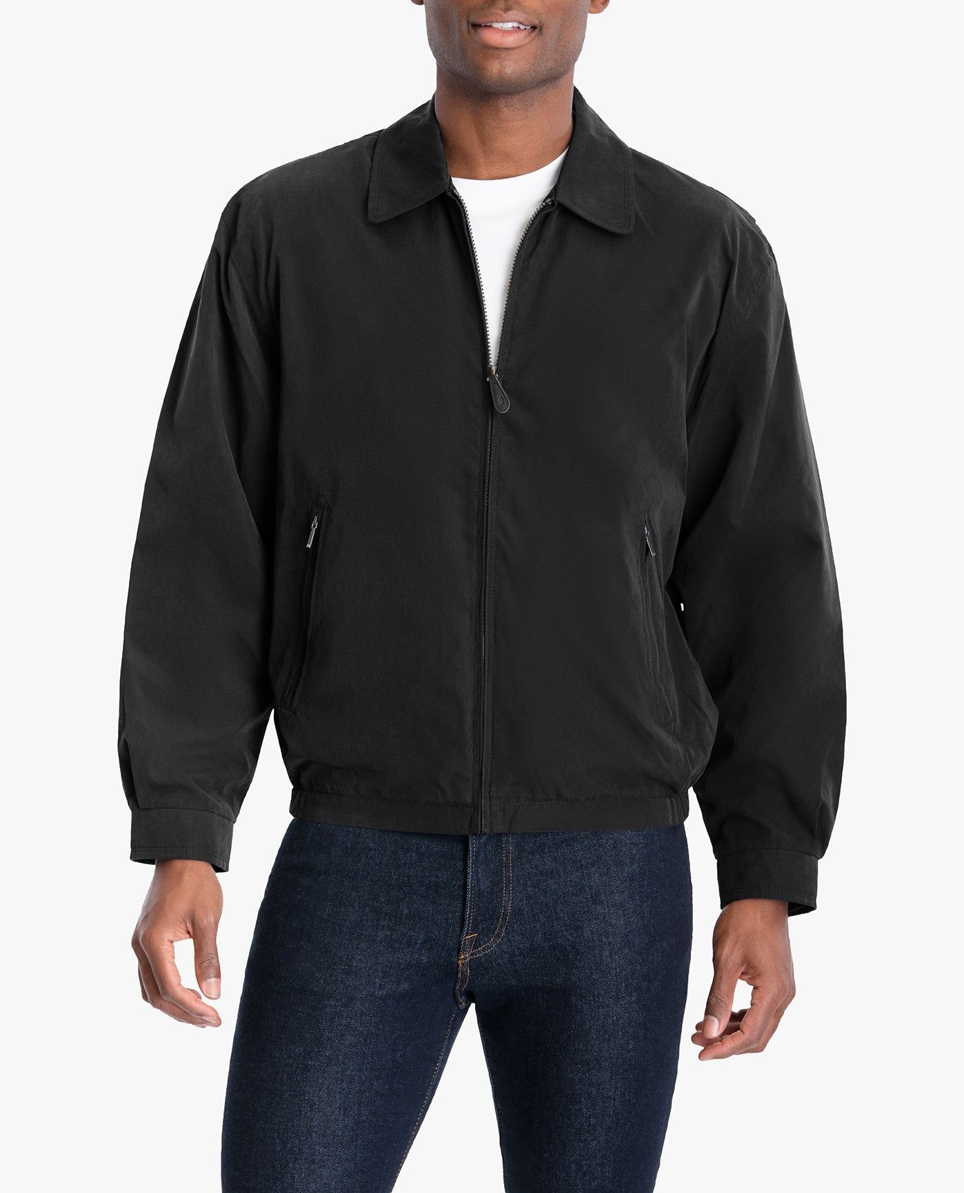 LIGHT WEIGHT ZIP FRONT GOLF JACKET sold by London Fog product image thumbnail 4