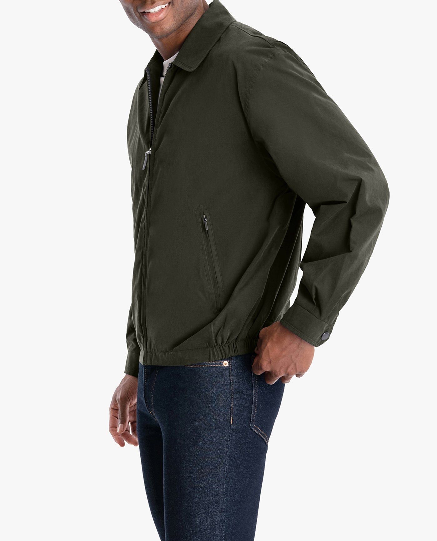 LIGHT WEIGHT ZIP FRONT GOLF JACKET sold by London Fog product image thumbnail 17