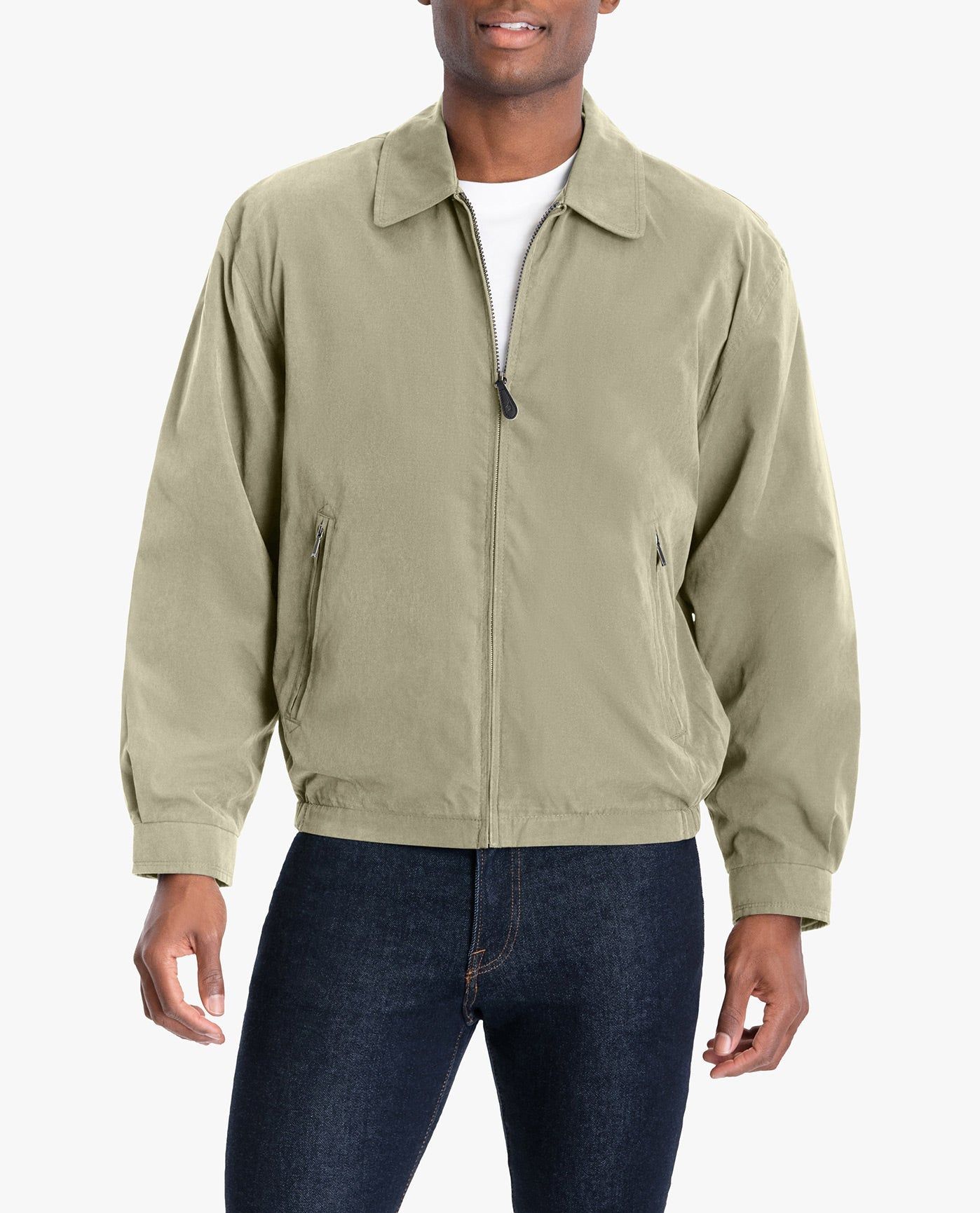 LIGHT WEIGHT ZIP FRONT GOLF JACKET sold by London Fog