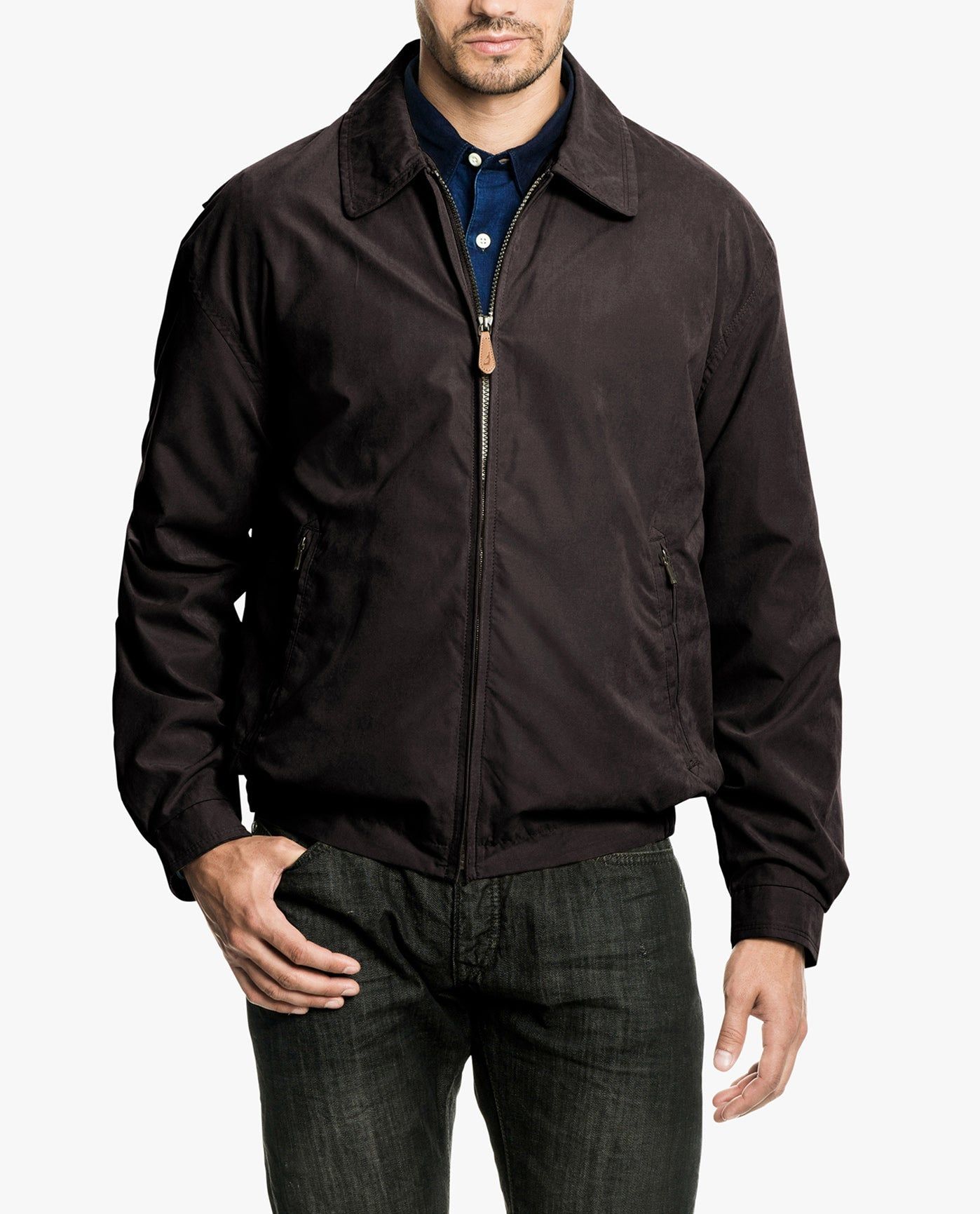 LIGHT WEIGHT ZIP FRONT GOLF JACKET sold by London Fog product image thumbnail 18