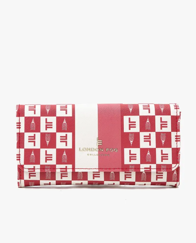 LARA SIGNATURE FLAP WALLET sold by London Fog