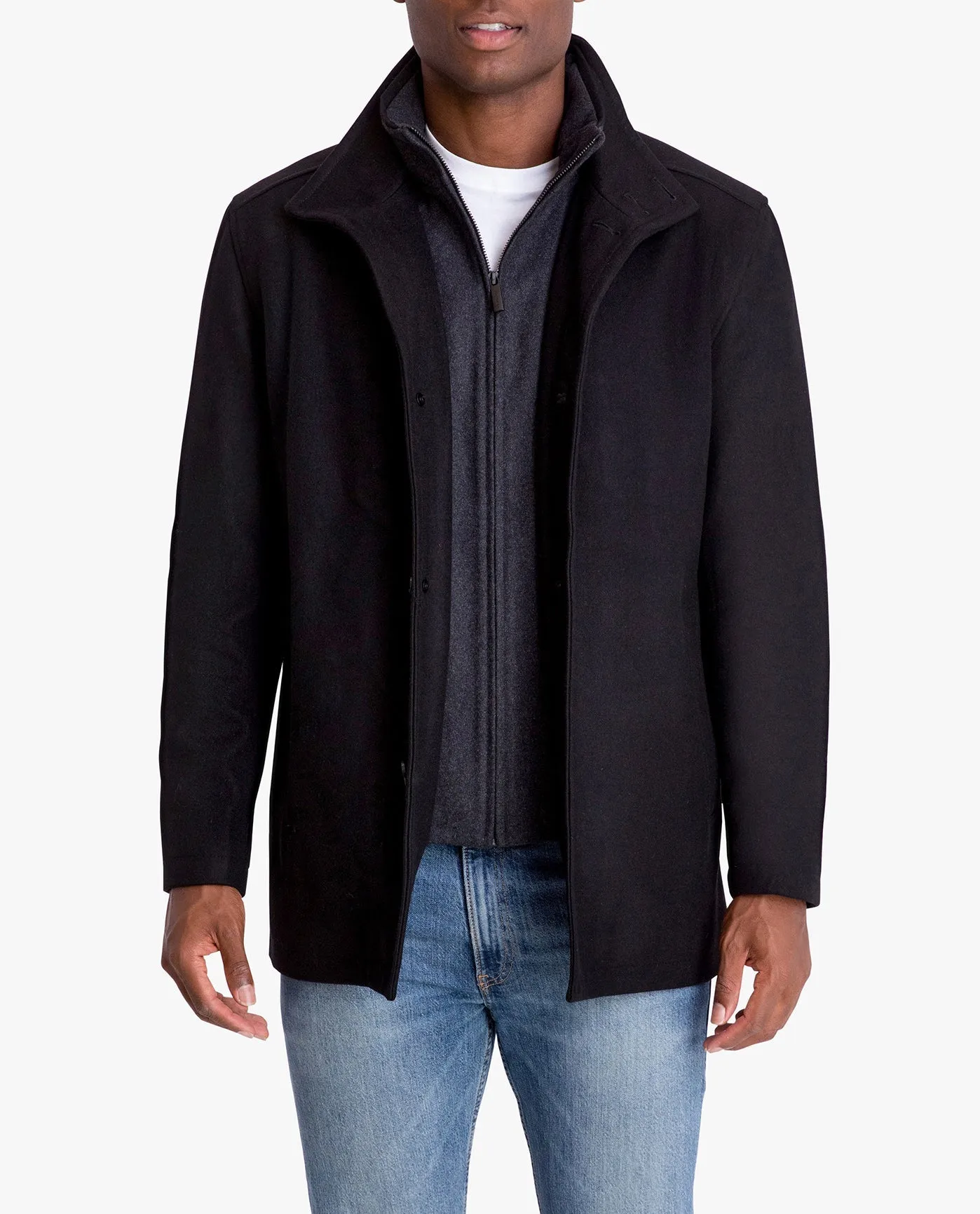 AMHERST BUTTON FRONT WOOL JACKET sold by London Fog product image thumbnail 5