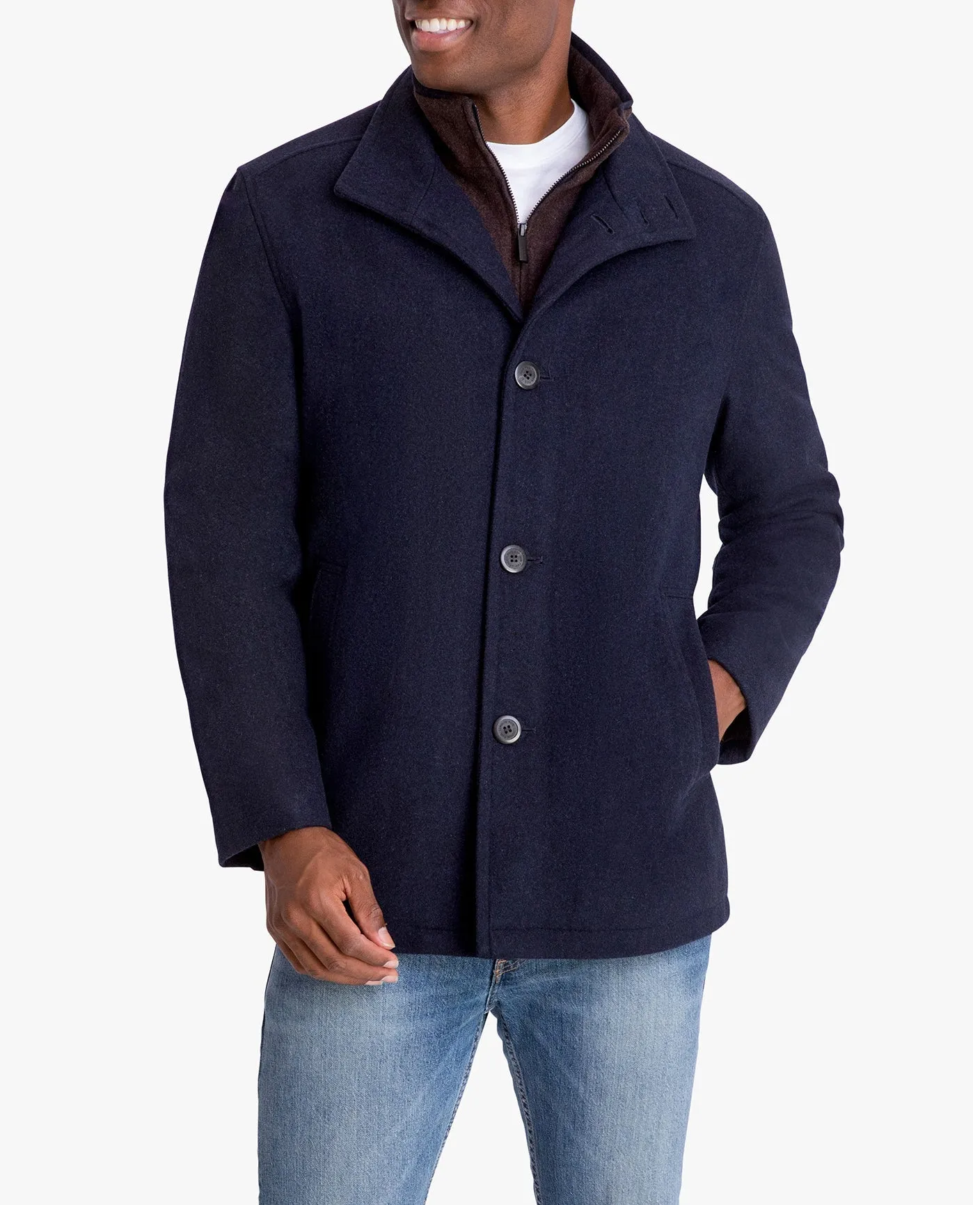 AMHERST BUTTON FRONT WOOL JACKET sold by London Fog product image thumbnail 3