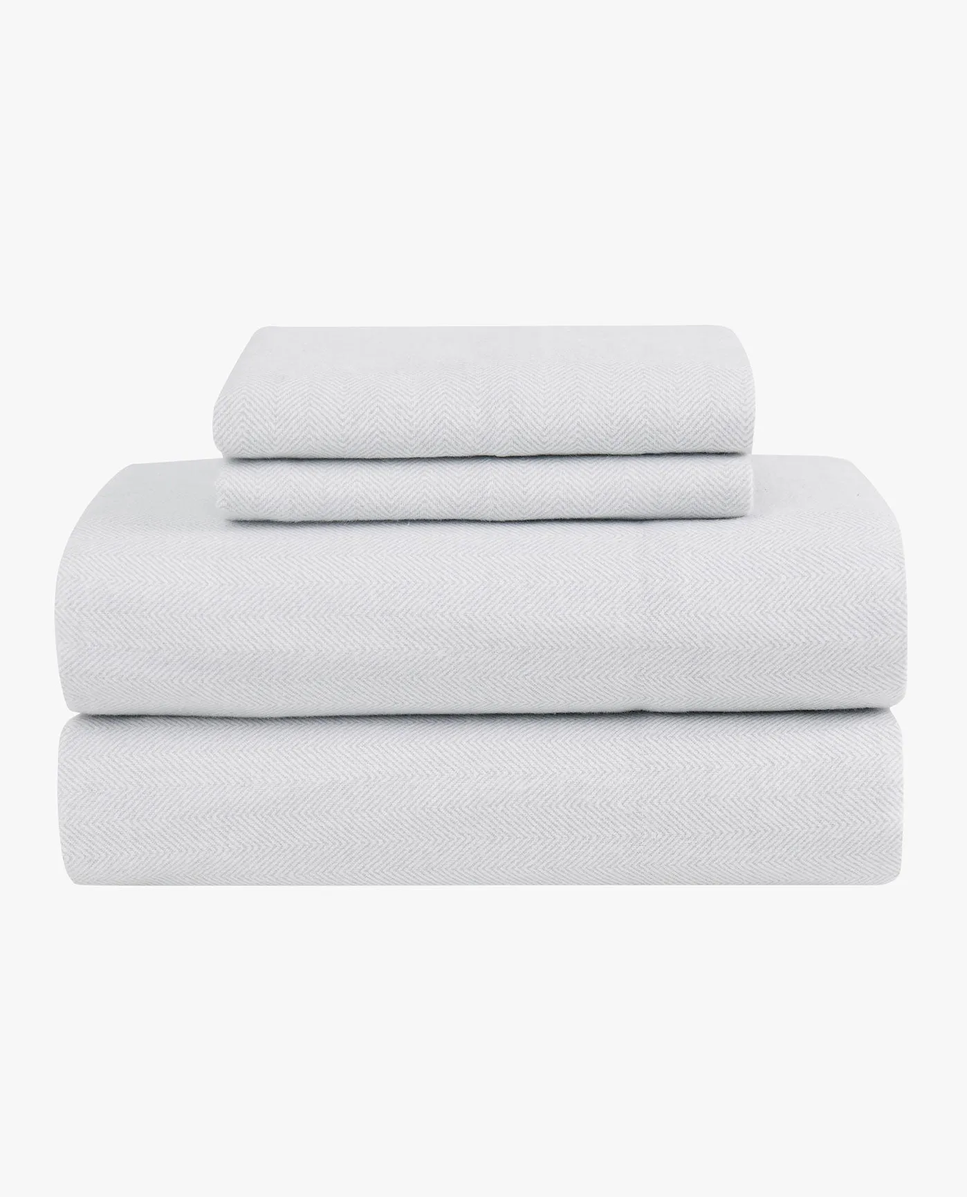 HERRINGBONE FLANNEL SHEET SET sold by London Fog product image thumbnail 2