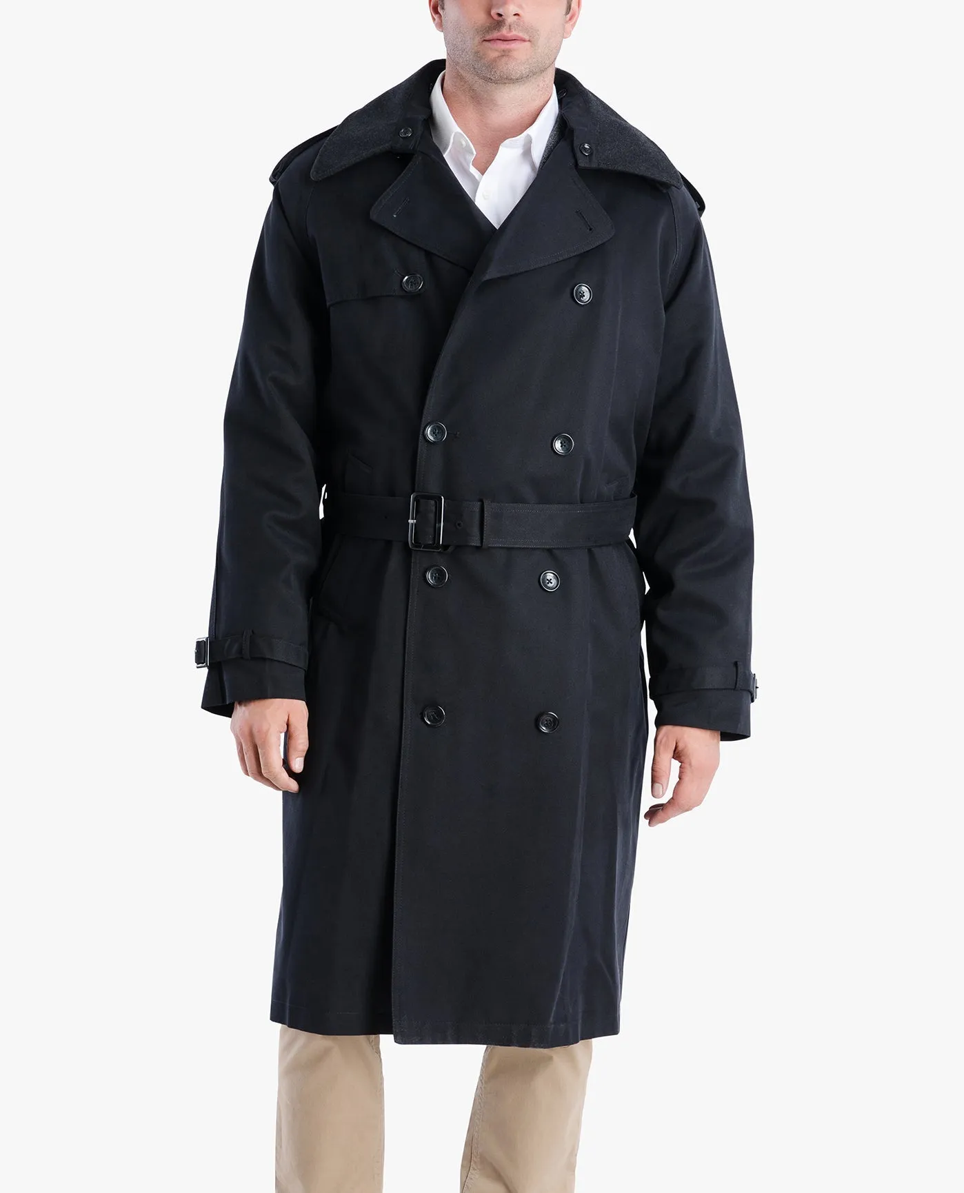 CLASSIC DOUBLE BREASTED TRENCH COAT sold by London Fog product image thumbnail 4