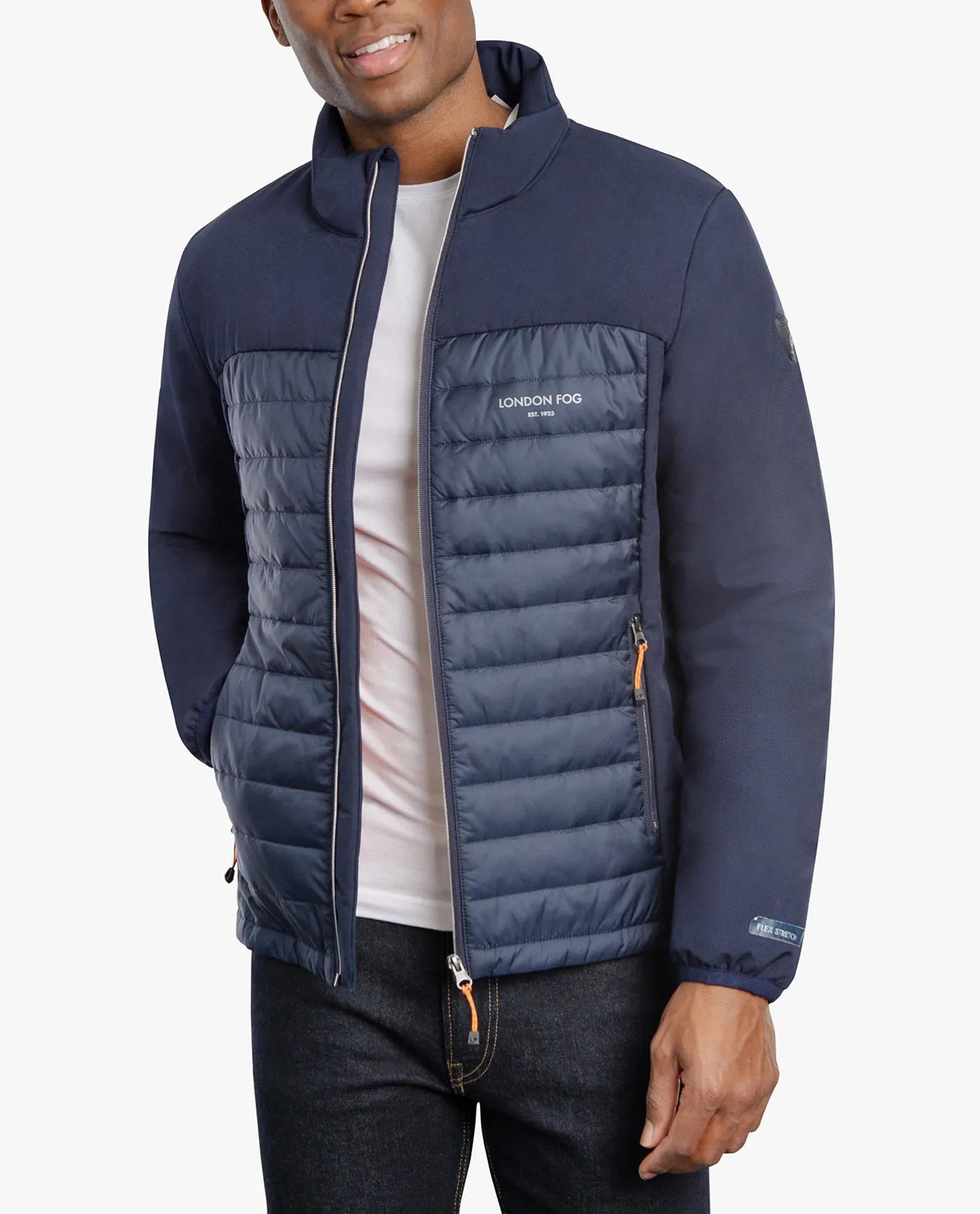 RIDGEWOOD MIX MEDIA MIDWEIGHT JACKET sold by London Fog product image thumbnail 3