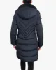 PLUS SIZE ZIP-FRONT HOODED HEAVY WEIGHT PUFFER JACKET WITH BUTTON-OFF FUR COLLAR sold by London Fog