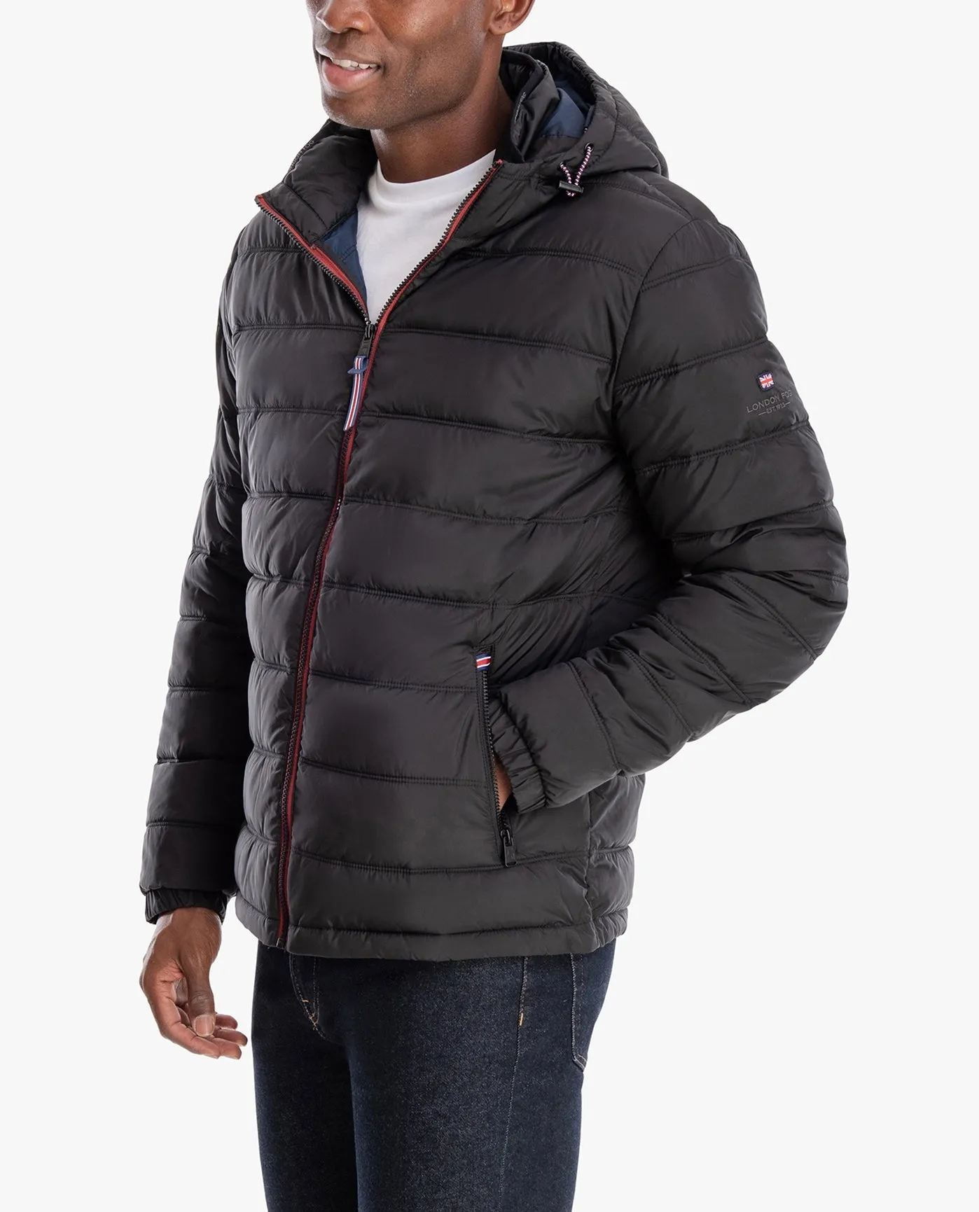 PLAINFIELD HOODED PUFFER JACKET sold by London Fog product image thumbnail 4