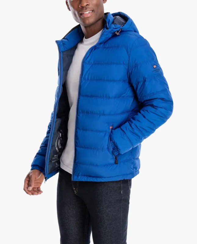 PLAINFIELD HOODED PUFFER JACKET sold by London Fog