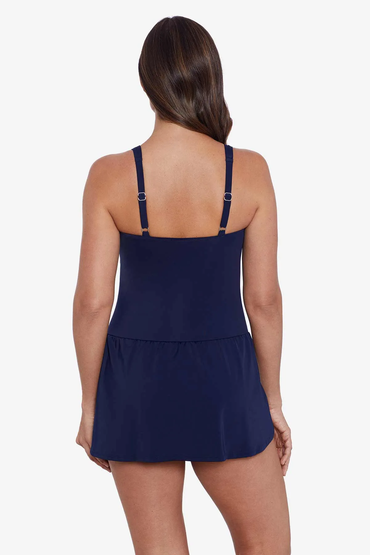 Square Neck Skater Dress - Skip To My Blues sold by Longitude product image thumbnail 3