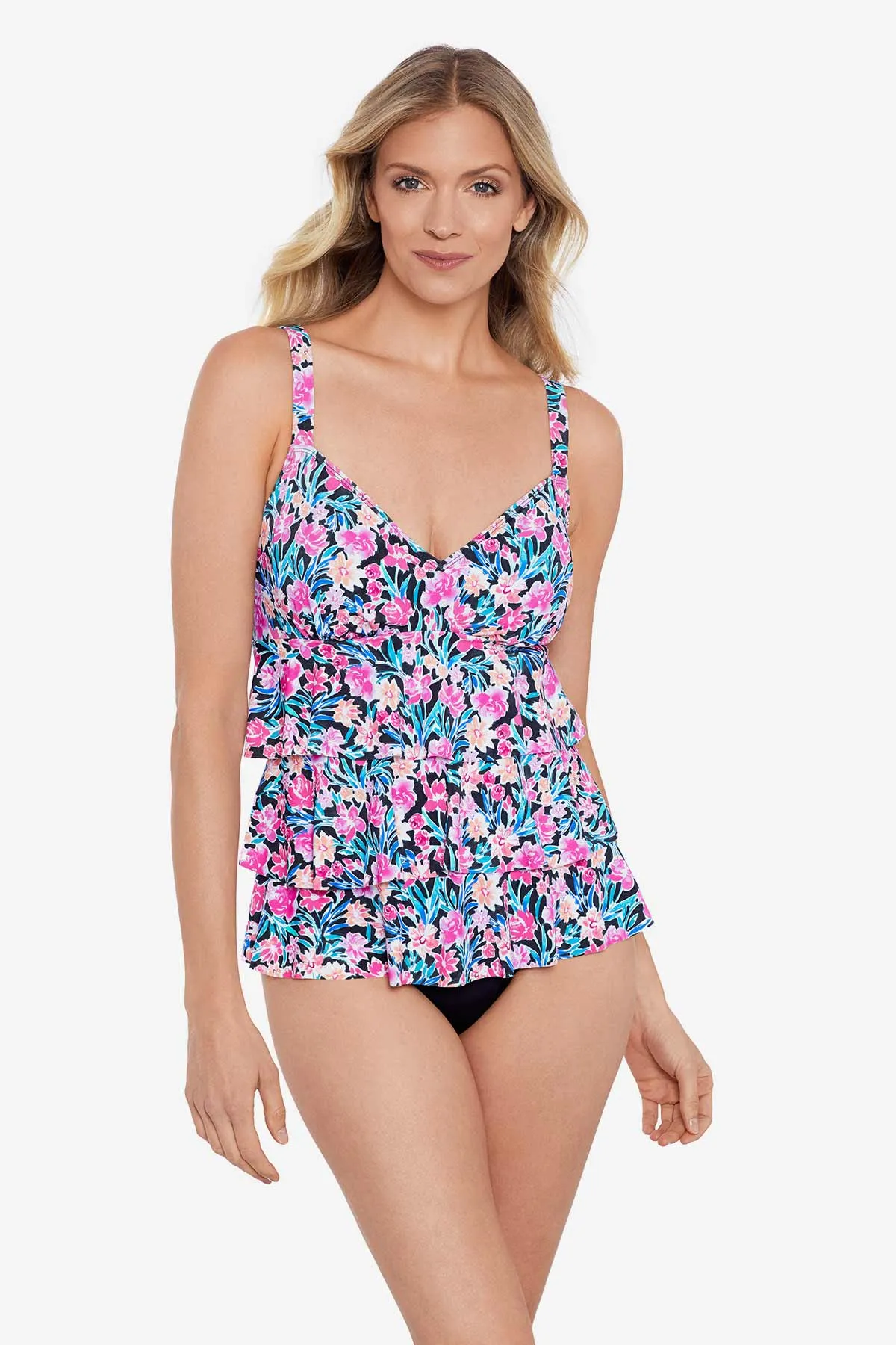 Triple Tier Fauxkini Florentine sold by Longitude