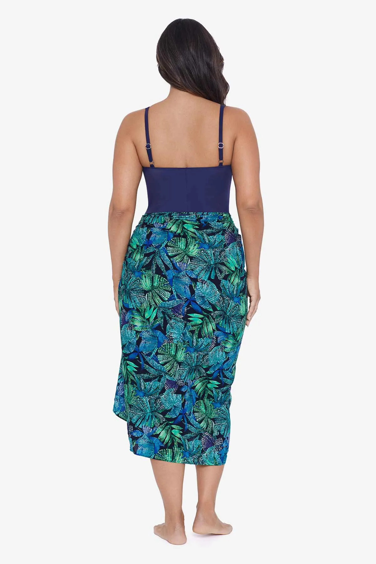 Mosaic Jungle Pareo Swim Cover Up sold by Longitude product image thumbnail 2