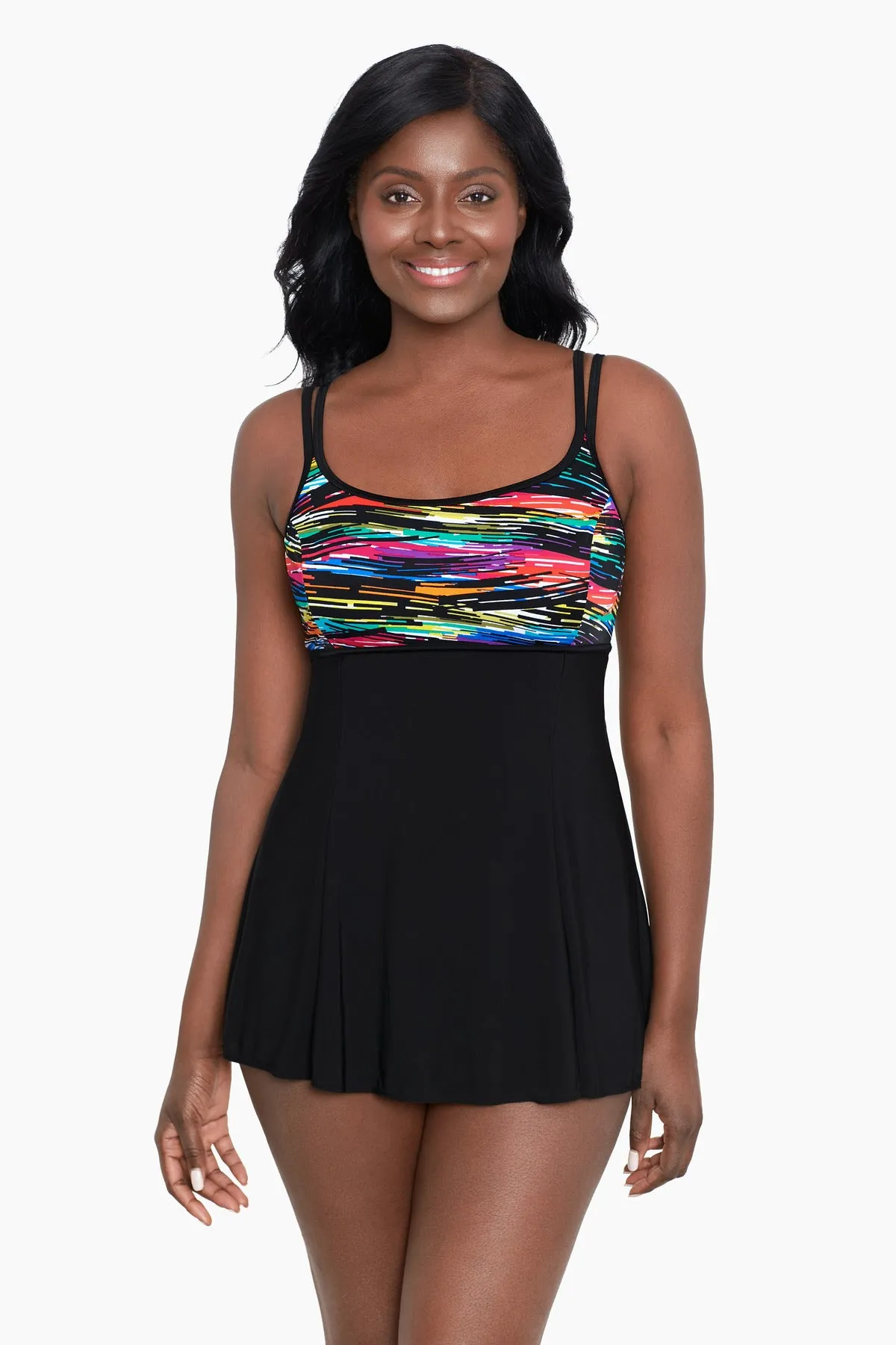 Princess Seam Swim Dress Off Set sold by Longitude