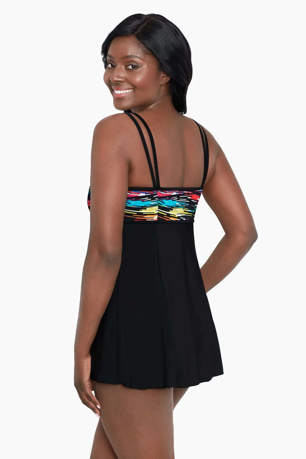 Princess Seam Swim Dress Off Set sold by Longitude product image thumbnail 2