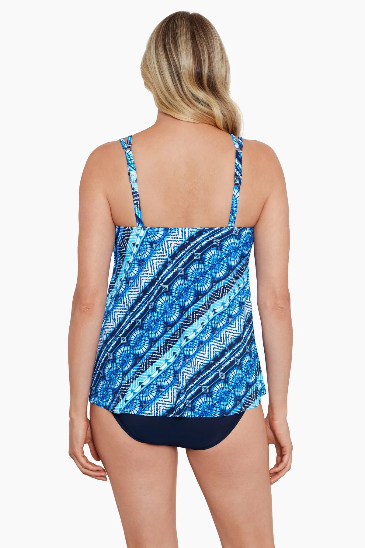 Pleated Front Tankini Top Swift Charm sold by Longitude product image thumbnail 3