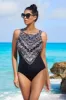 Scoopback Tank Long Torso One Piece Swimsuit Mazunte sold by Longitude