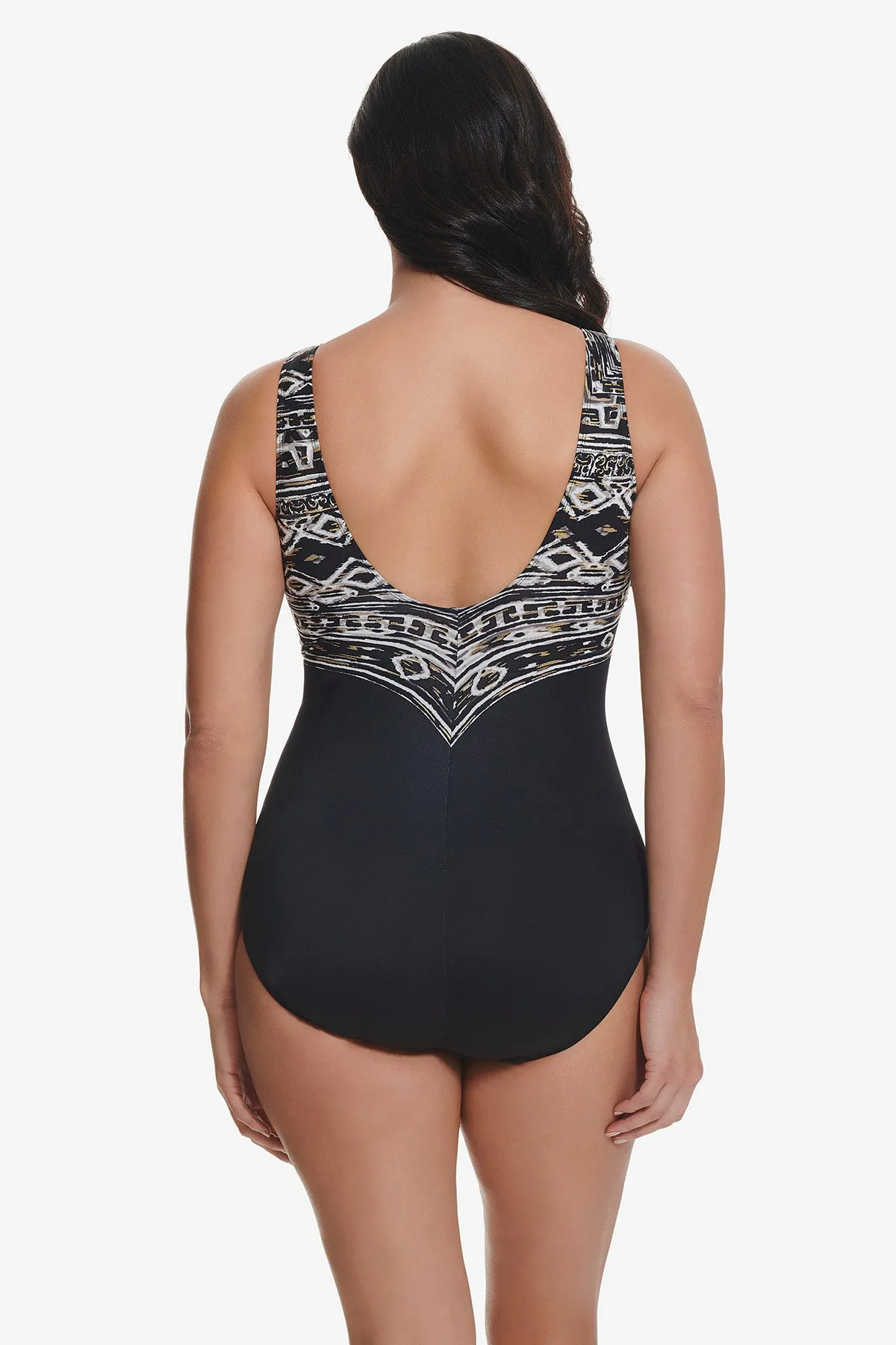 Scoopback Tank Long Torso One Piece Swimsuit Mazunte sold by Longitude product image thumbnail 2