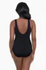 Plus Size Side Tie Surplice Swimsuit Dynasty sold by Longitude