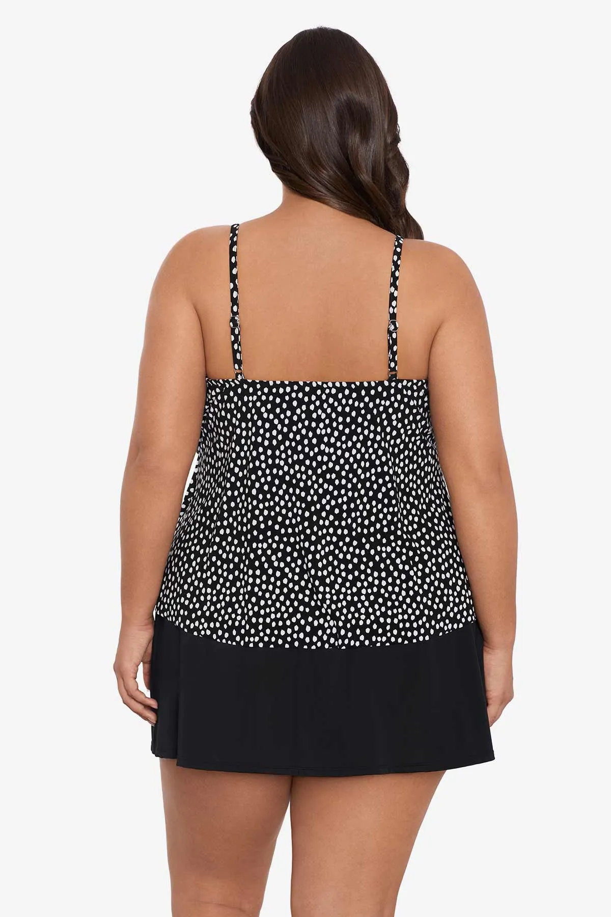 Plus Size Rachel Tankini Top - Funfetti sold by Longitude product image thumbnail 3
