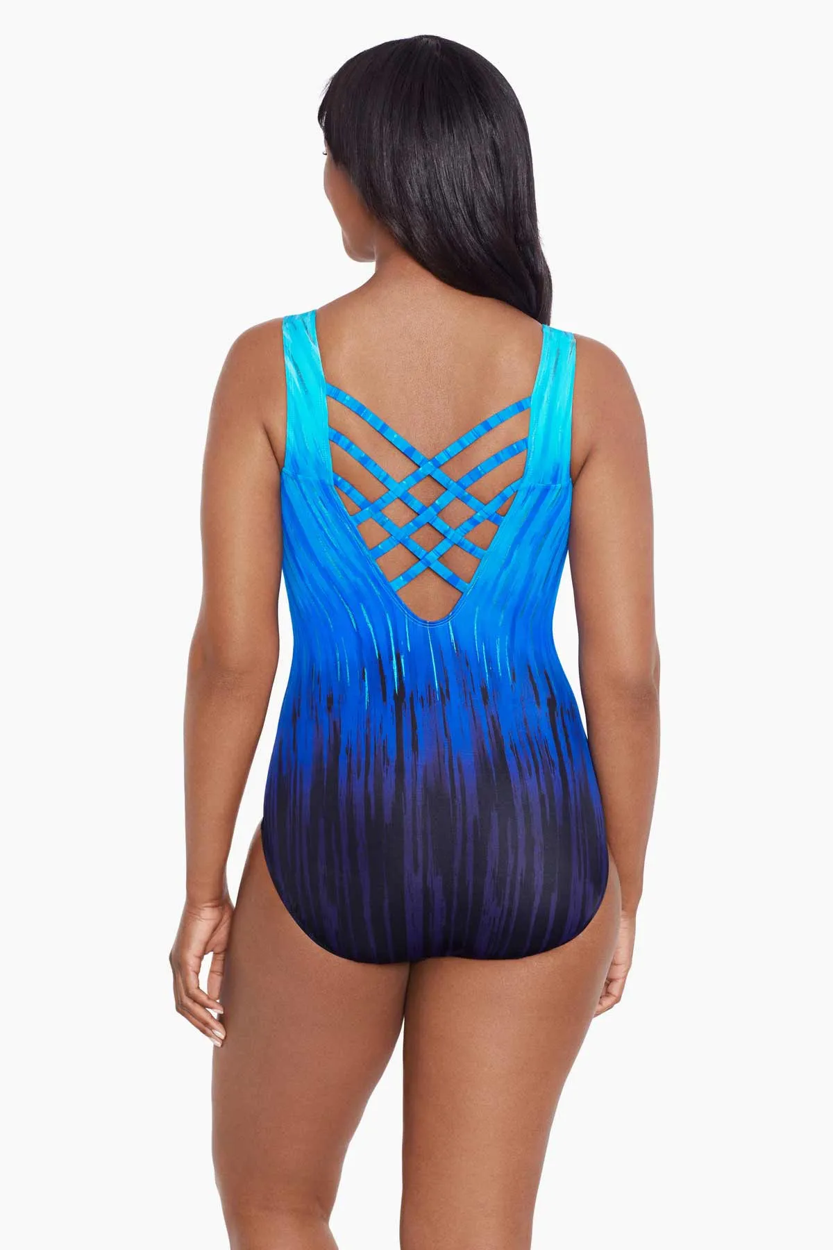 Long Torso Triple X Back One Piece - High Energy sold by Longitude product image thumbnail 3