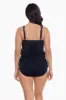 Side-Ruched Blouson Long Torso One Piece Swimsuit Twinkle Twinkle sold by Longitude