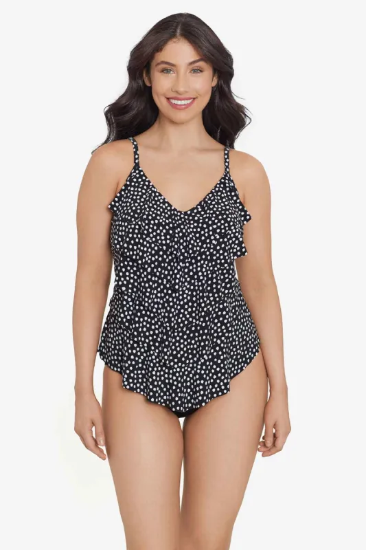 Rachel Tankini Top - Funfetti sold by Longitude