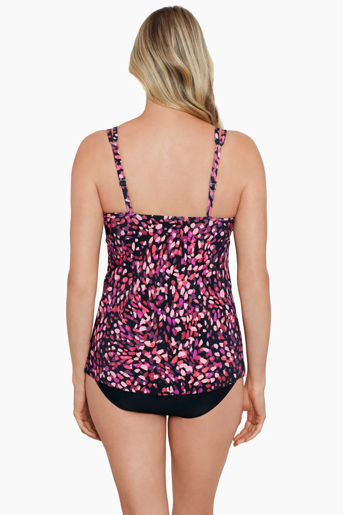 Princess Seam Fauxkini One Piece Swimsuit Abstract Dot sold by Longitude product image thumbnail 3