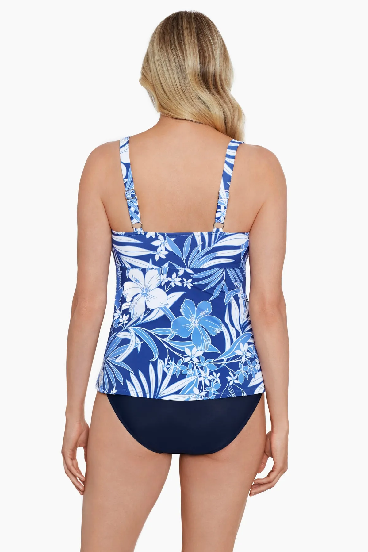 Triple Tier Tankini Top In My Blues sold by Longitude product image thumbnail 3