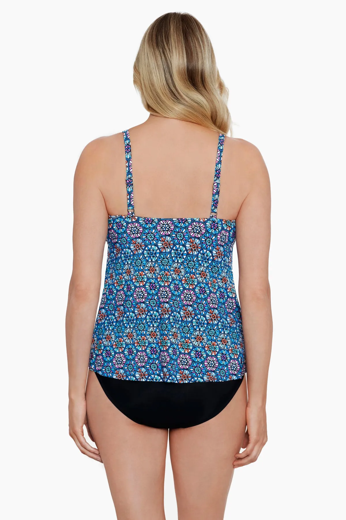 Side Ring Tankini Top Tile Play sold by Longitude product image thumbnail 3