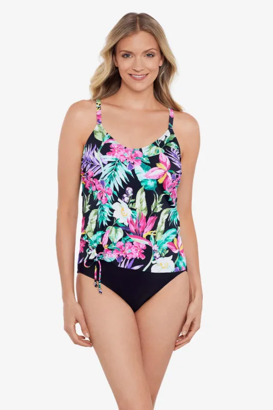 Side Ring Tankini Mystic Tropic sold by Longitude