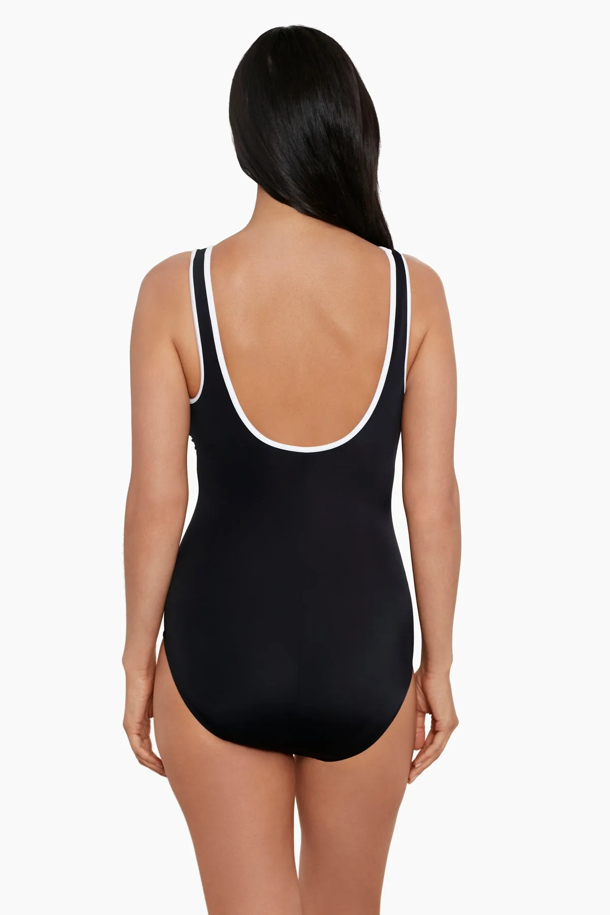 Color Coated Zipper Tank One Piece sold by Longitude product image thumbnail 5