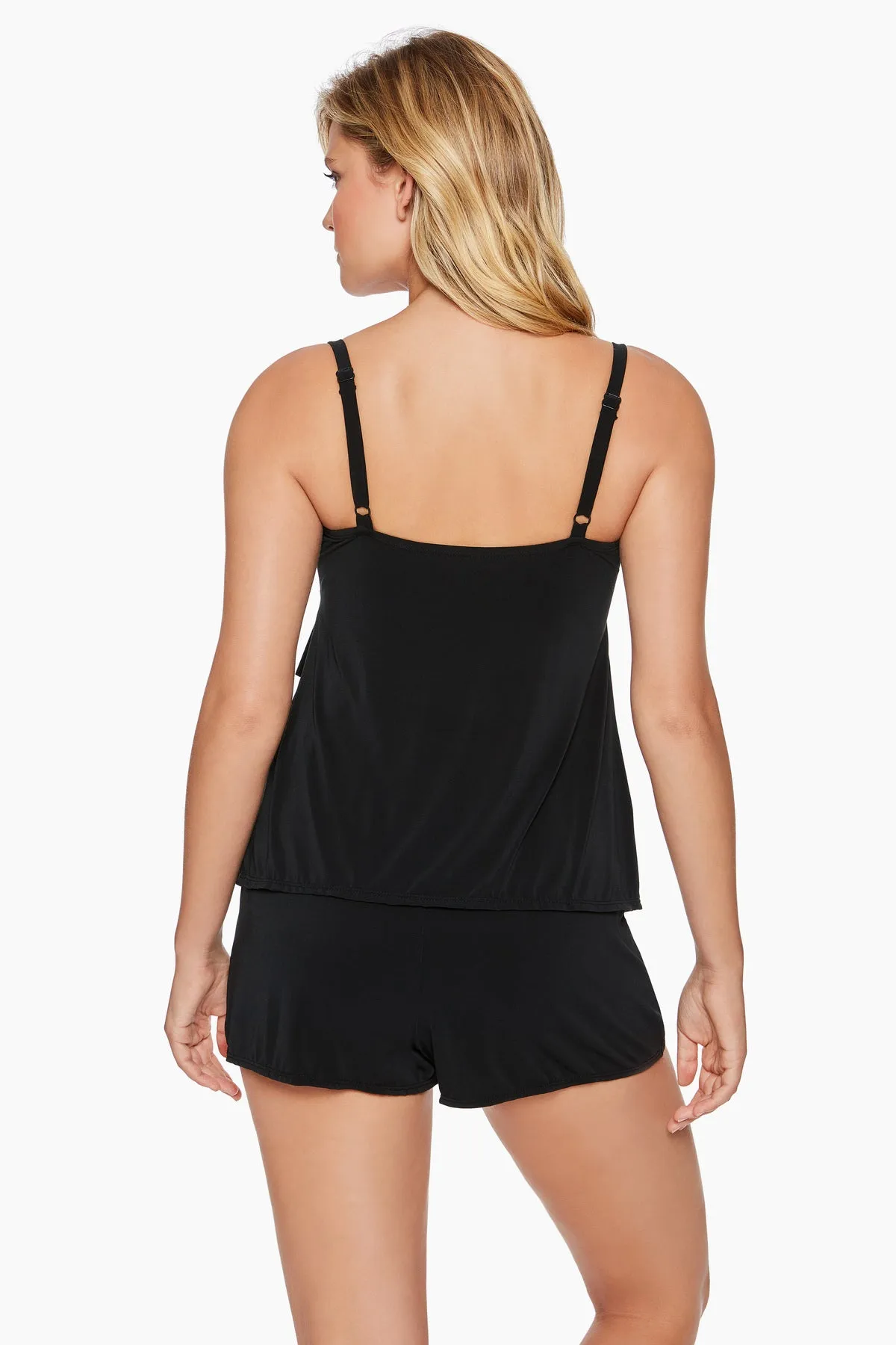 Little Dress Long Torso Ruffle Faux Shortini sold by Longitude product image thumbnail 2