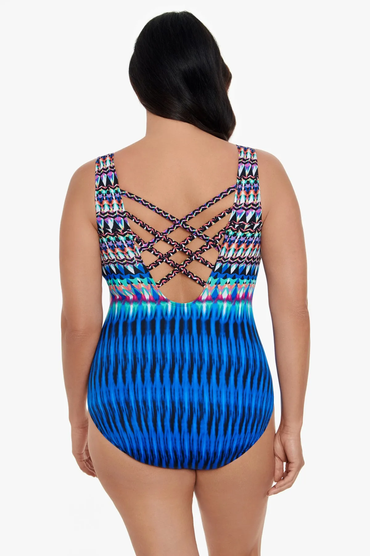 Long Torso Triple X Back One Piece - Sparkle Park sold by Longitude product image thumbnail 3