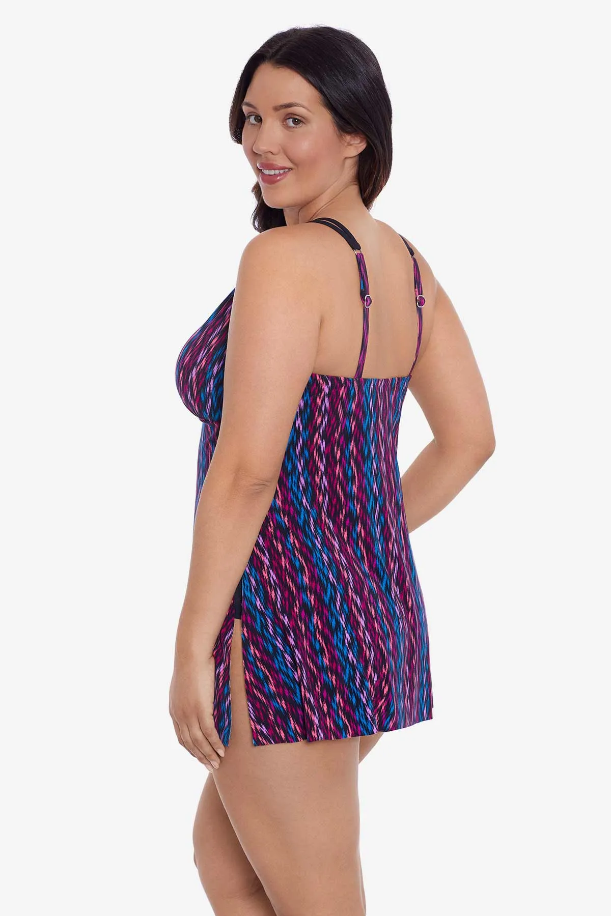 Tracey Swim Dress - Serape Stripe sold by Longitude product image thumbnail 2