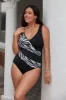 Long Torso Faux Surplice Tank - Animal Instinct sold by Longitude