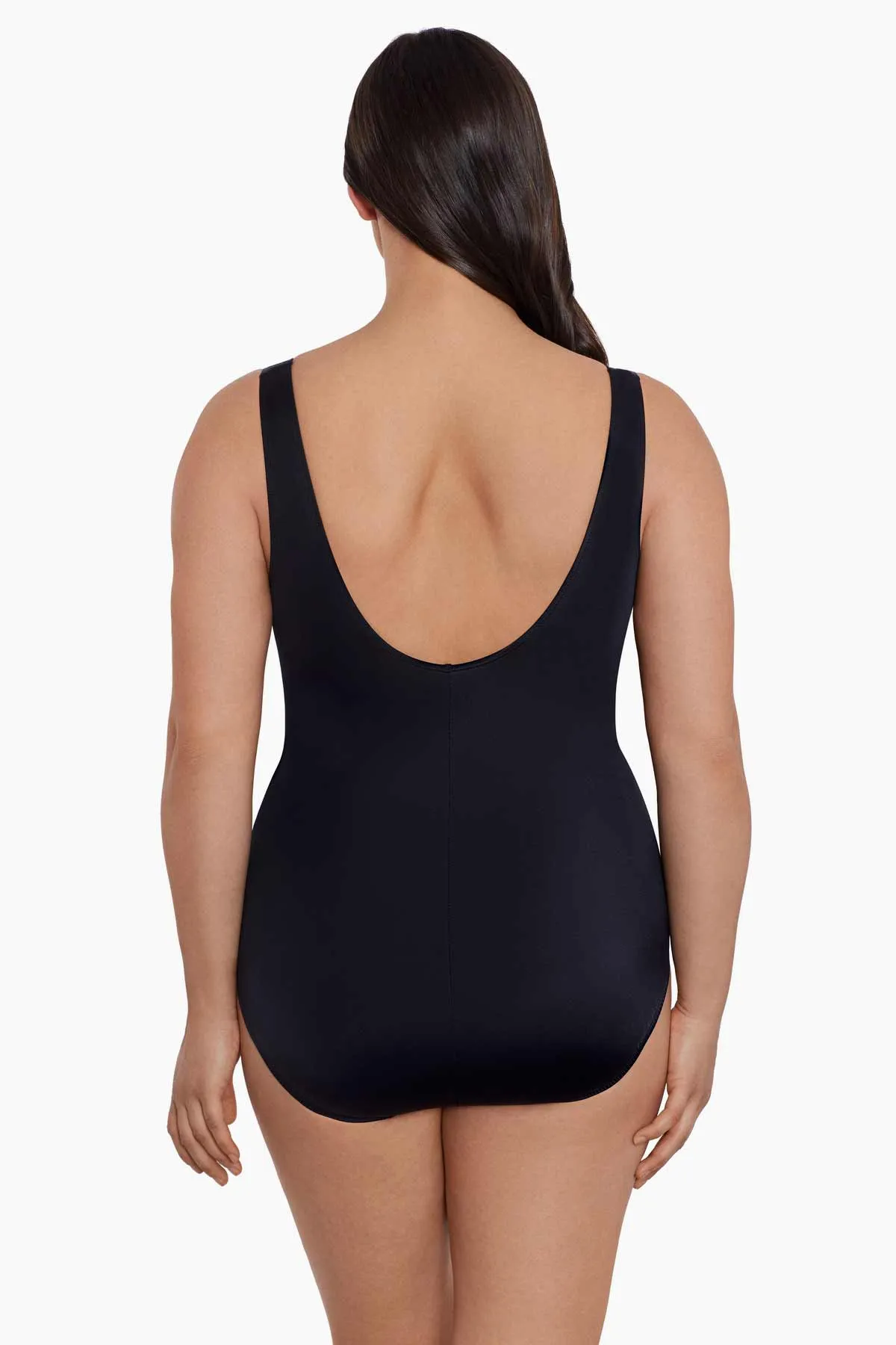 Long Torso 7 Fold Fan Tank One Piece - Block It Up Blue sold by Longitude product image thumbnail 3