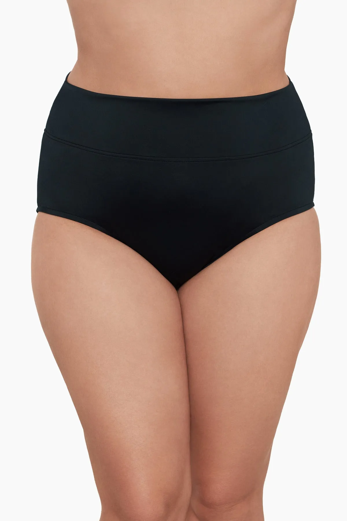 Yoke Top Plus Size Brief sold by Longitude